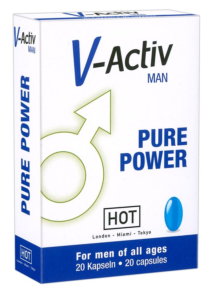 Kapseln „V-Active Man“, Nahrungsergänzungsmittel