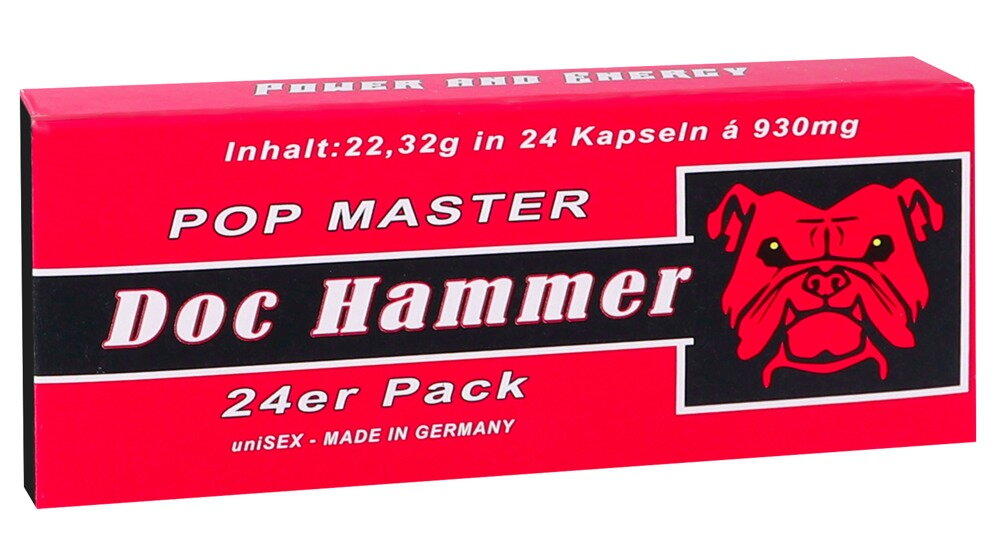 Kapseln „Pop-Master“, Nahrungsergänzungsmittel