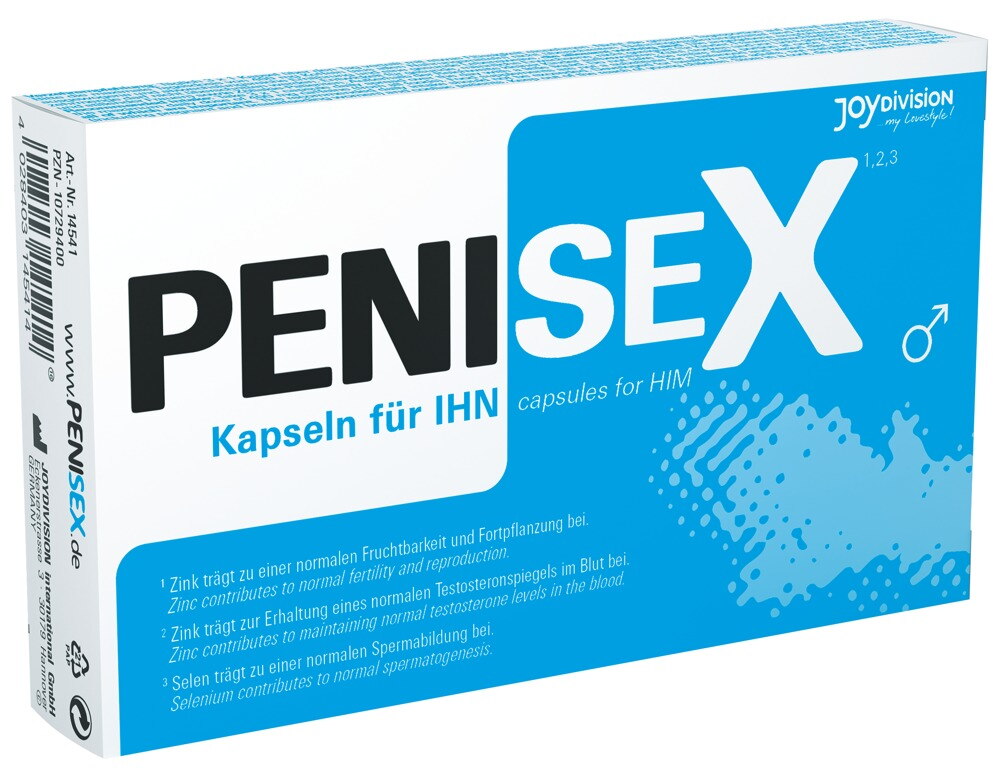 Kapseln „Penisex“, Nahrungsergänzungsmittel