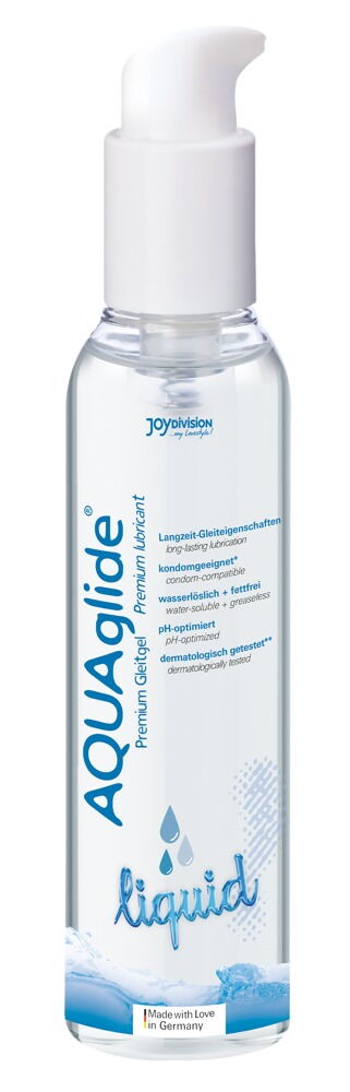 Gleitgel „AQUAglide liquid“ mit fließender Konsistenz