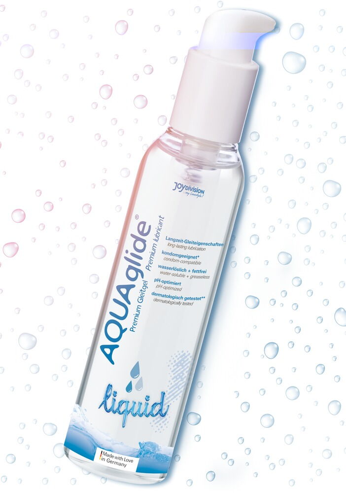 Gleitgel „AQUAglide liquid“ mit fließender Konsistenz