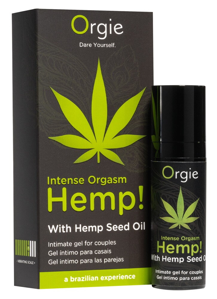 Intimgel „Intense Orgasm Hemp“, 15 ml