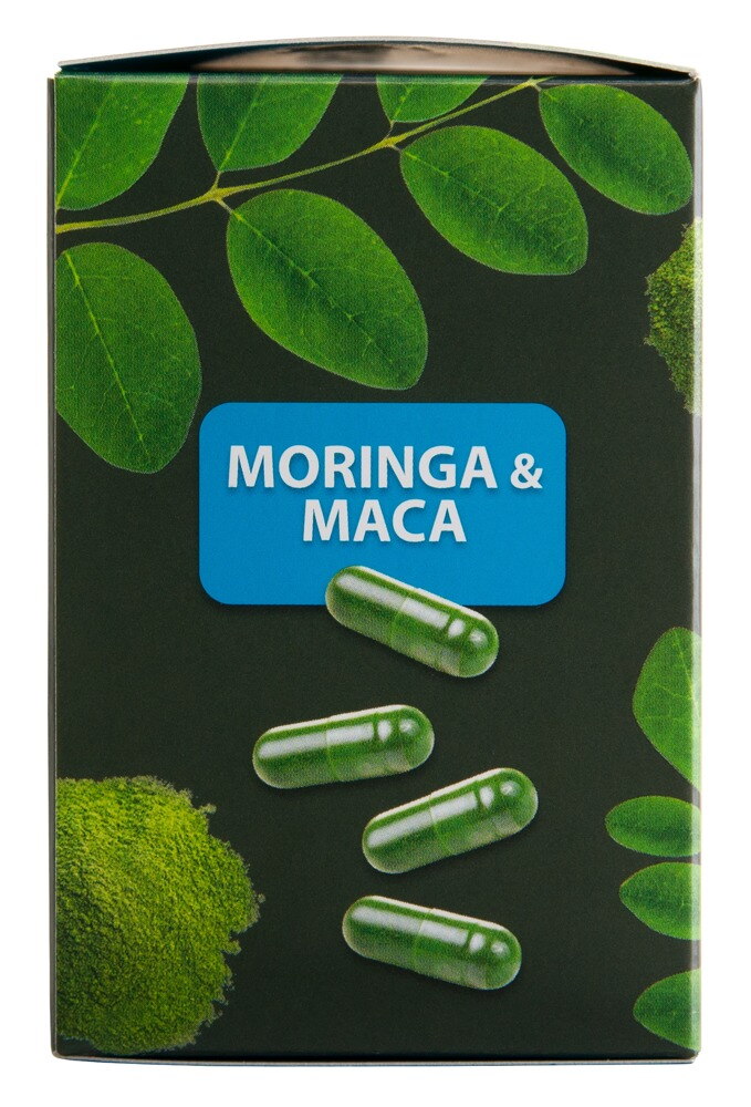 „Pure Moringa + Maca Man Power“, Power-Kapseln für den (sex-)aktiven Mann