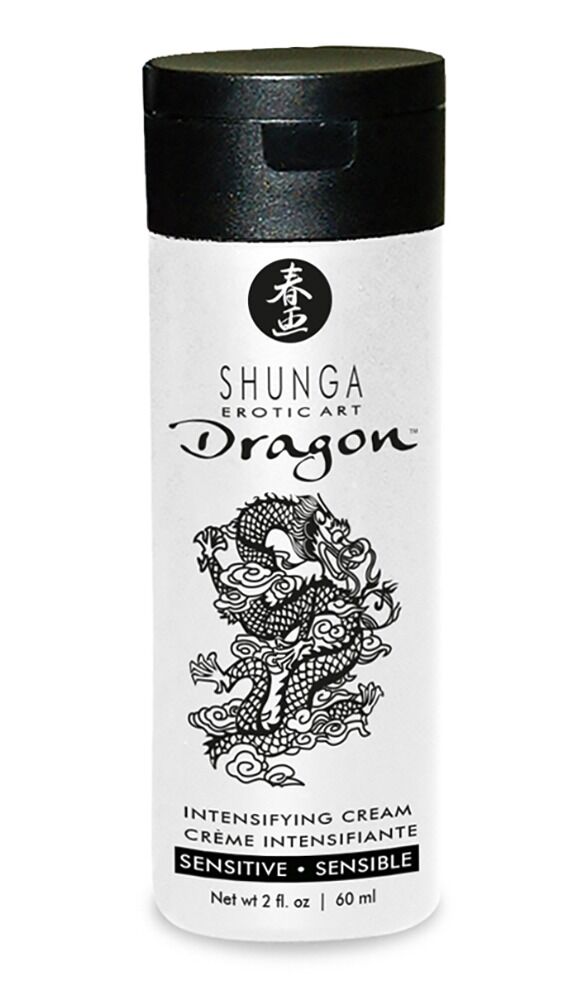 Penispflegecreme „Dragon Intensifying Cream Sensitive“ aus 100% natürlichen Pflanzenextrakten