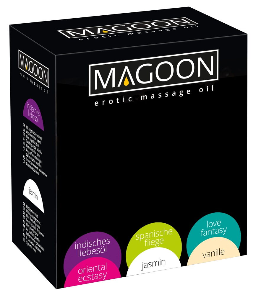 6-teiliges Massageöl-Set