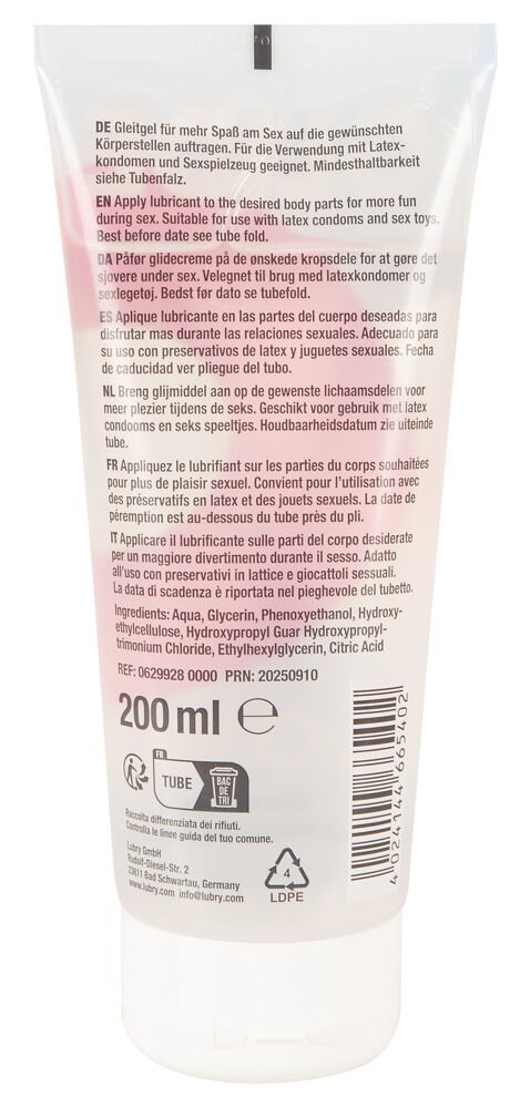 Gleitgel „O-Aqua“ auf Wasserbasis