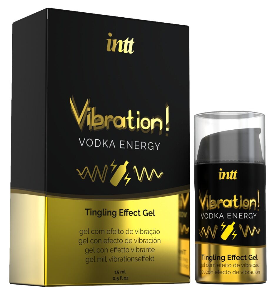 Stimulationsgel „Vibration! Vodka Energy“ für Sie und Ihn