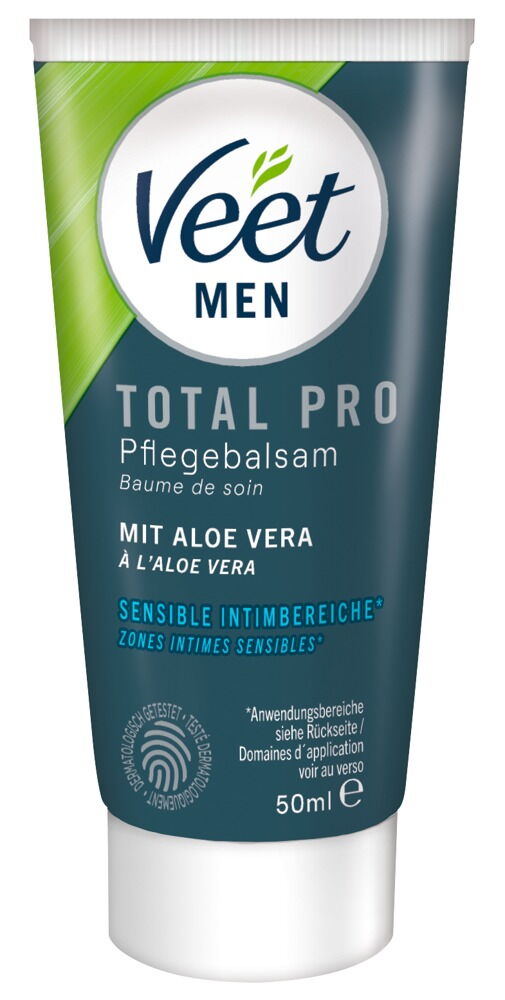 2-teiliges Enthaarungscreme-Set „Veet Men TOTAL PRO“