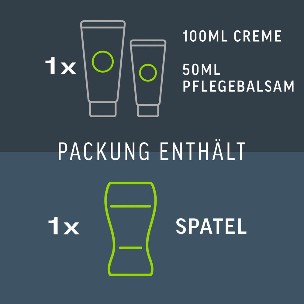 2-teiliges Enthaarungscreme-Set „Veet Men TOTAL PRO“