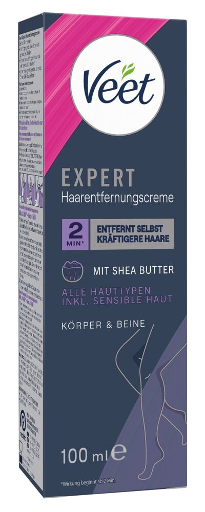 Enthaarungscreme „Veet EXPERT“ für Körper & Beine