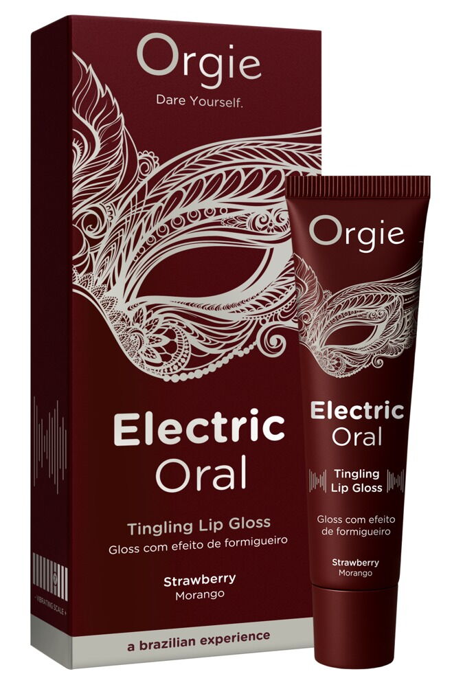 Lipgloss „Electric Oral“ mit Erdbeergeschmack