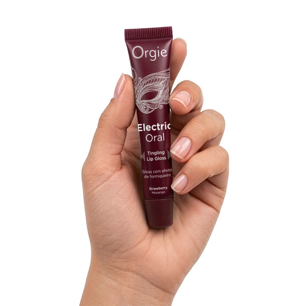 Lipgloss „Electric Oral“ mit Erdbeergeschmack