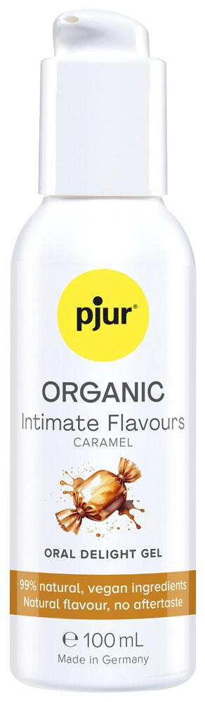 Intimgel „ORGANIC Intimate Flavours Oral Delight Gel“ auf Wasserbasis