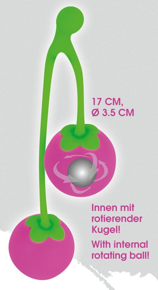 Beckenboden-Trainingsset, Liebeskugeln plus Gleitgel