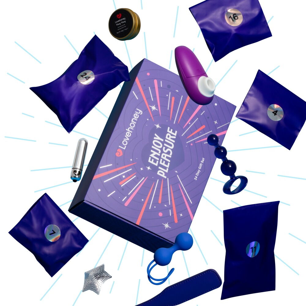 Erotik-Adventskalender „Enjoy Pleasure“ inklusive Womanizer Mini 2