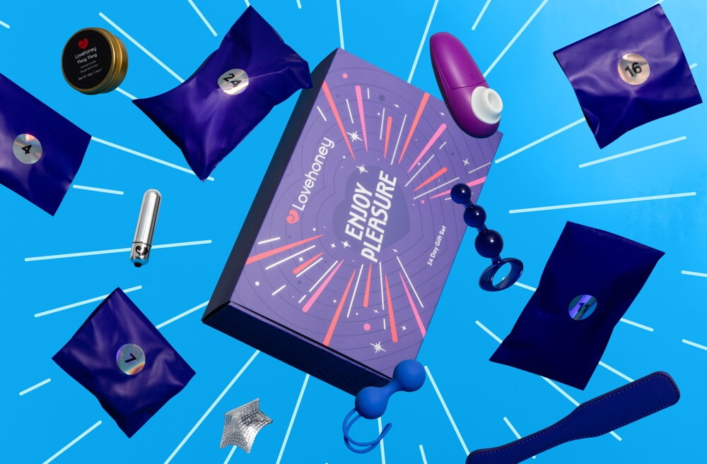 Erotik-Adventskalender „Enjoy Pleasure“ inklusive Womanizer Mini 2