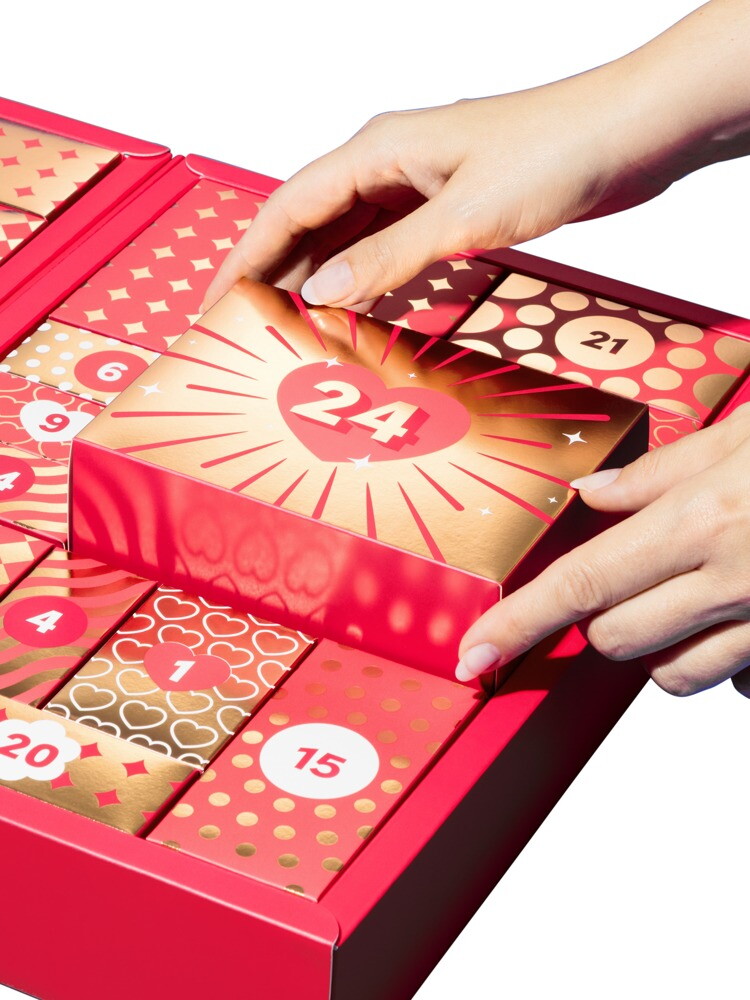 Erotik-Adventskalender „Couples“ inklusive Womanizer Liberty und We-Vibe Sync Lite