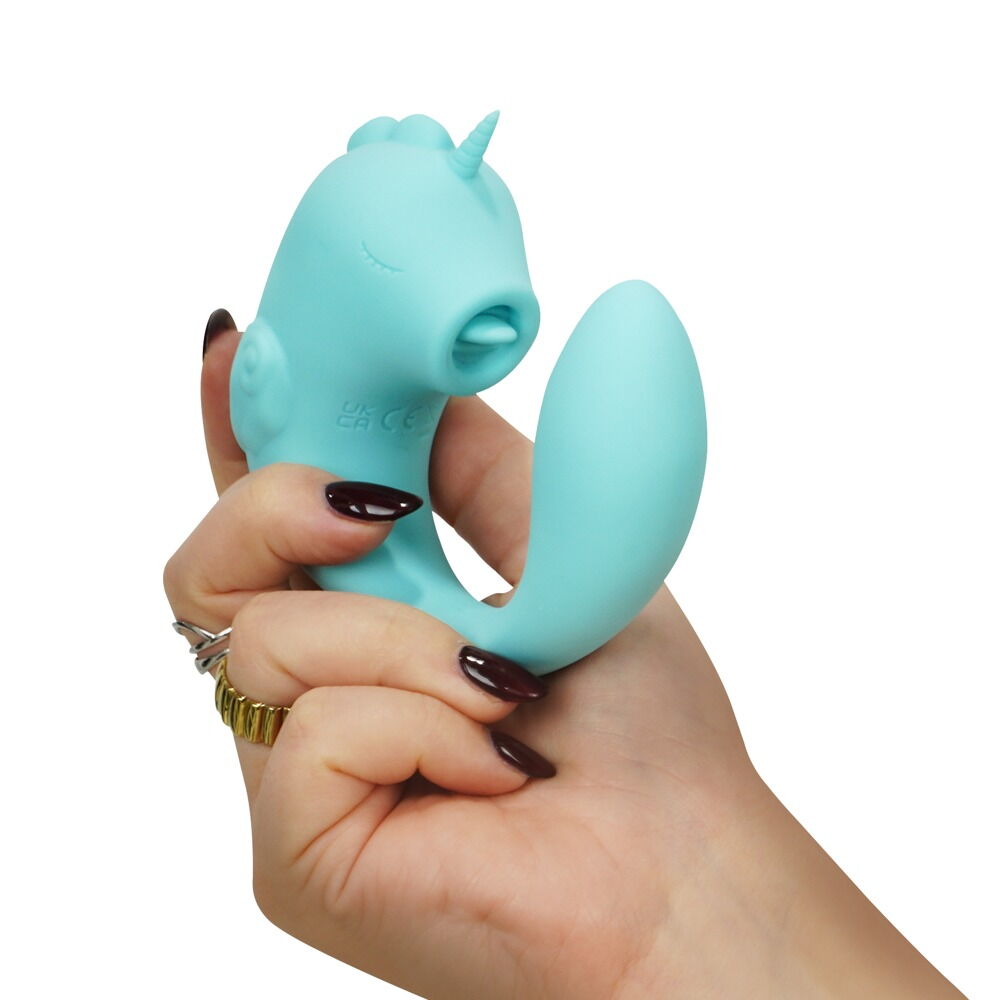 Vibrator „C-Horse Ocean Peak“ mit Klitoris-Stimulator