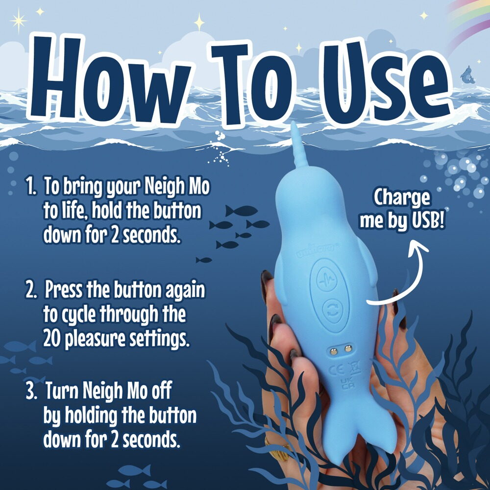 Auflegevibrator „Narwhal“, beidseitig verwendbar