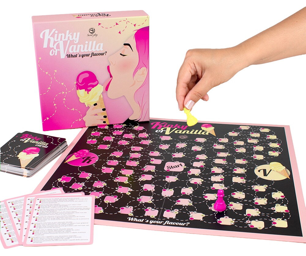Paarspiel „Kinky or Vanilla“ mit spicy Fragen & Challenges