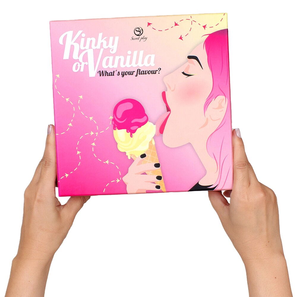 Paarspiel „Kinky or Vanilla“ mit spicy Fragen & Challenges