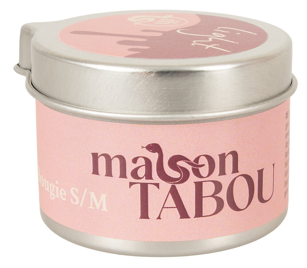 S/M-Kerze „Maison Tabou Bougie Light“ im Alu-Tiegel