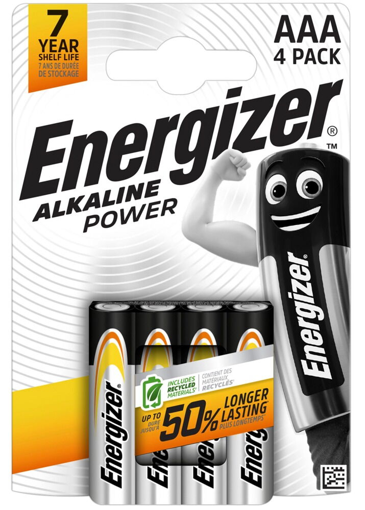 Batterien „Energizer AAA“ 12 x 4er-Pack