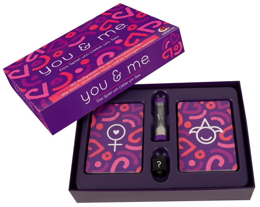 Kartenspiel „you & me“ für Paare