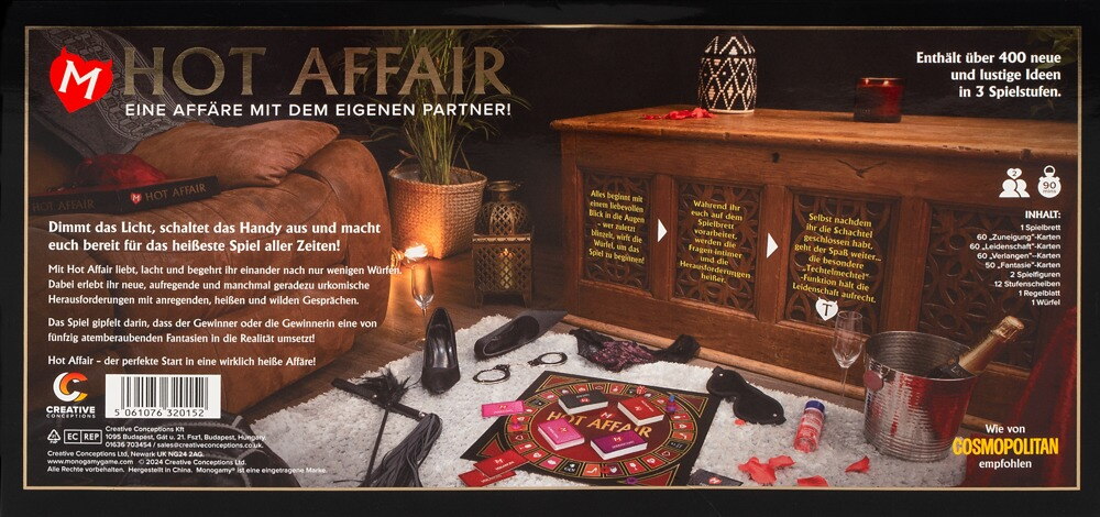 Paarspiel „Hot Affair“ in exklusiver deutscher Version