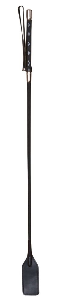 Gerte mit kleinem Leder-Paddel am Ende, 69 cm