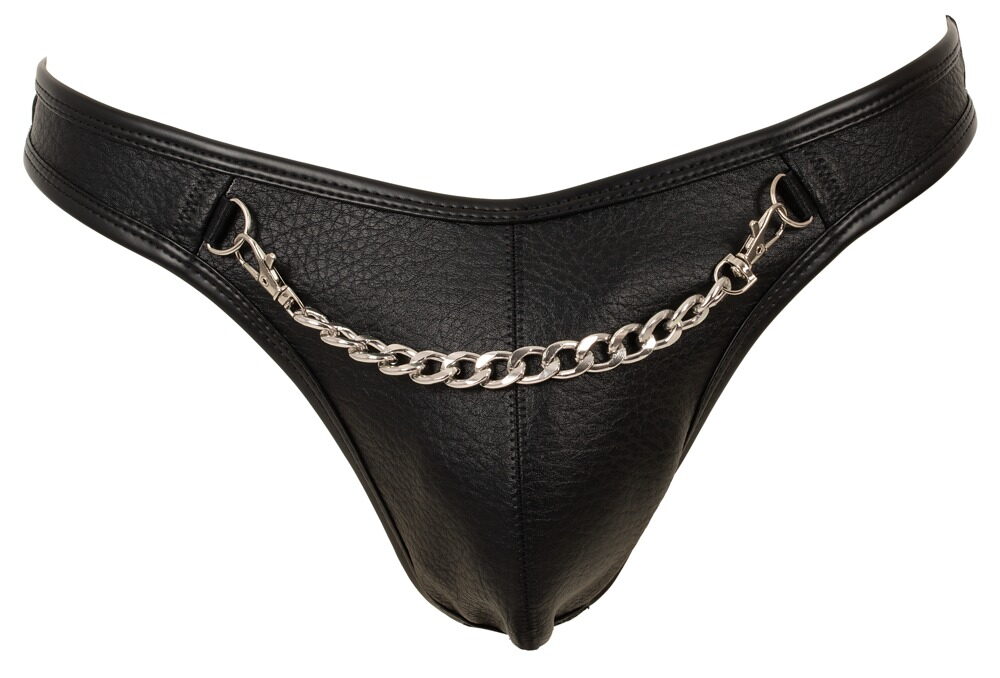 Riostring aus stilvollem Lederimitat