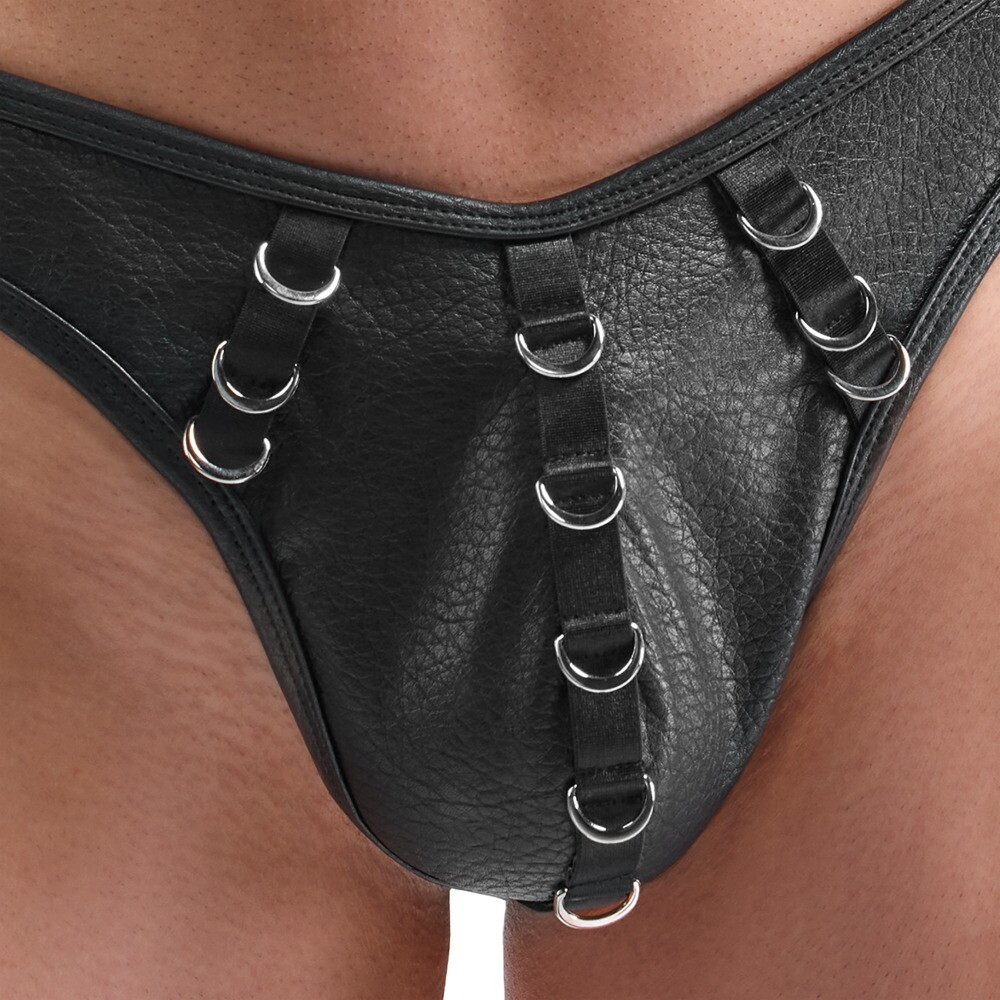 Riostring aus stilvollem Lederimitat