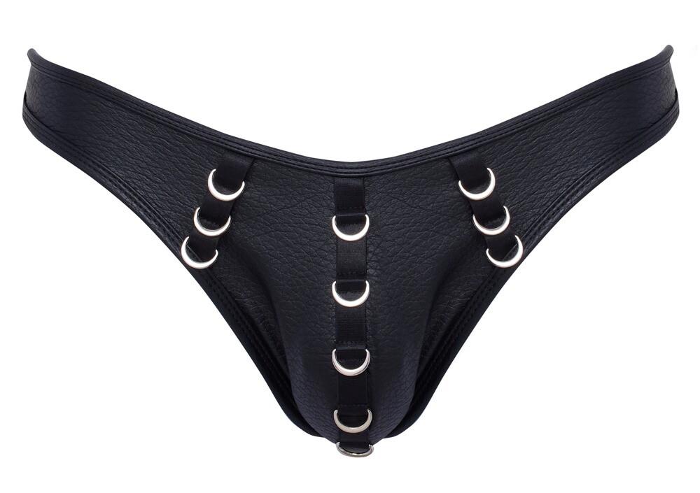 Riostring aus stilvollem Lederimitat