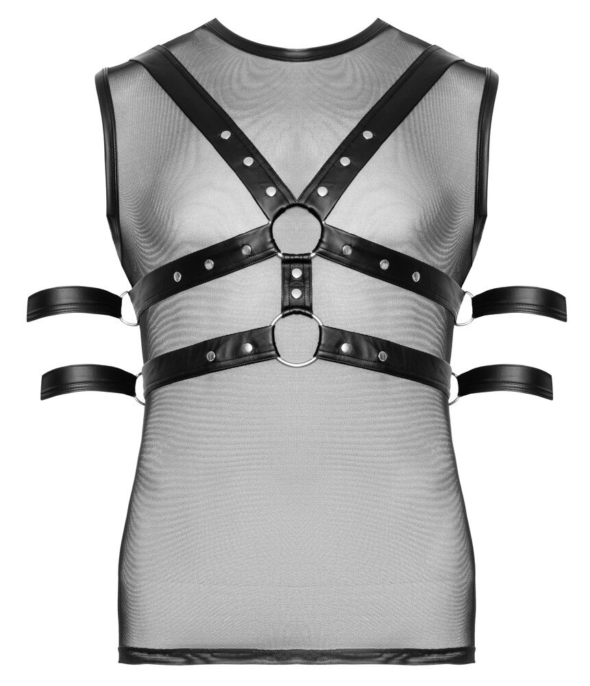 Harness-Shirt inklusive 4 Hand-/Armfesseln