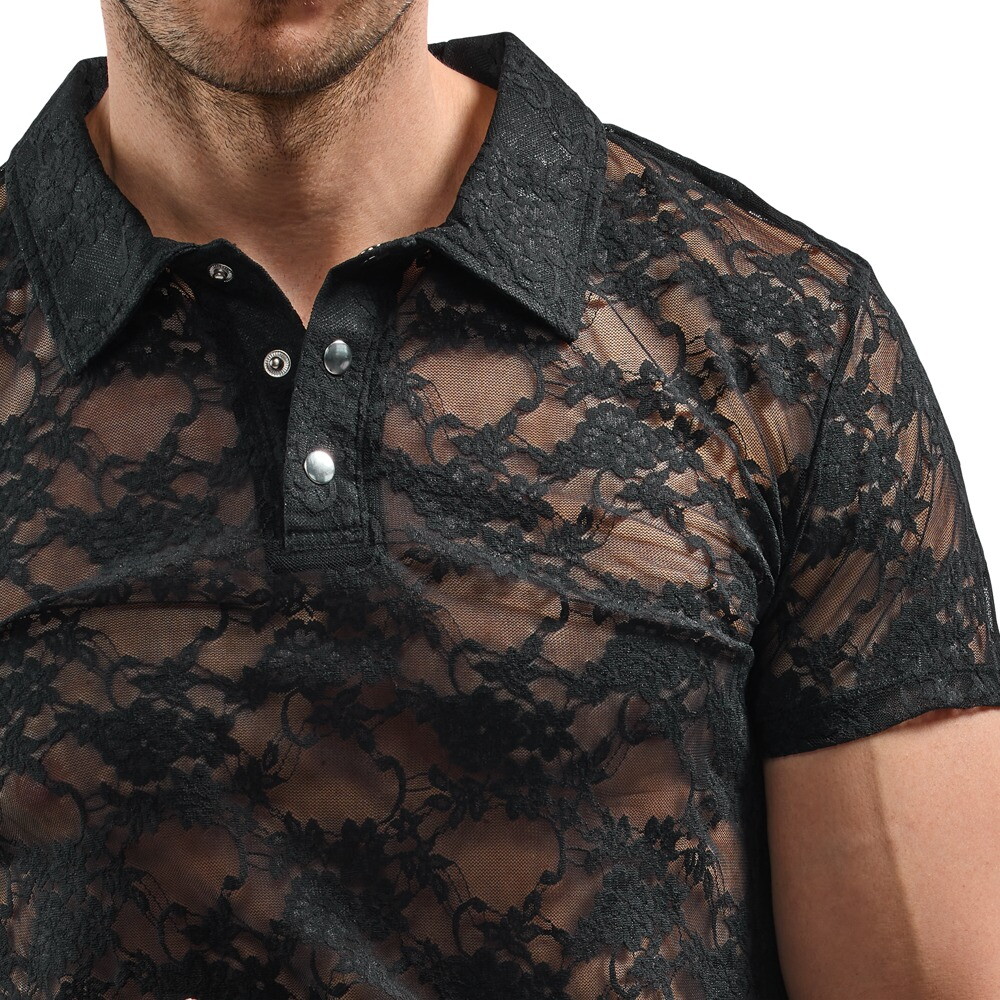 Shirt aus Spitze
