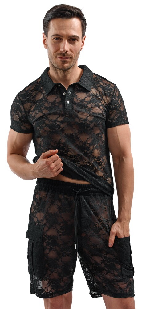 Shirt aus Spitze