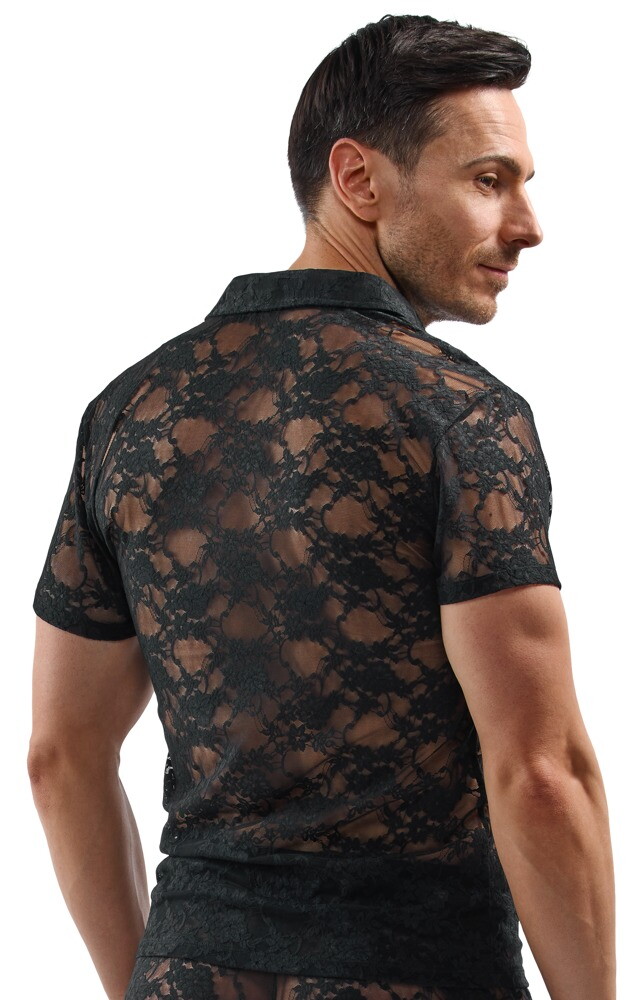 Shirt aus Spitze