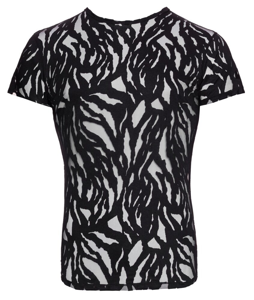 Shirt in Ausbrenner-Optik