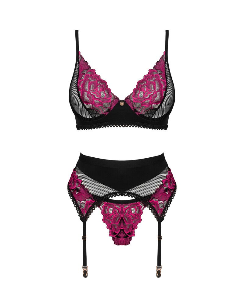 3-teiliges Straps-Set „Rosenty“
