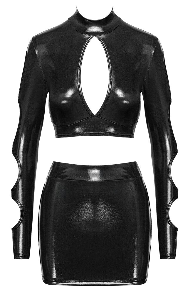 Minirock inklusive Crop-Top