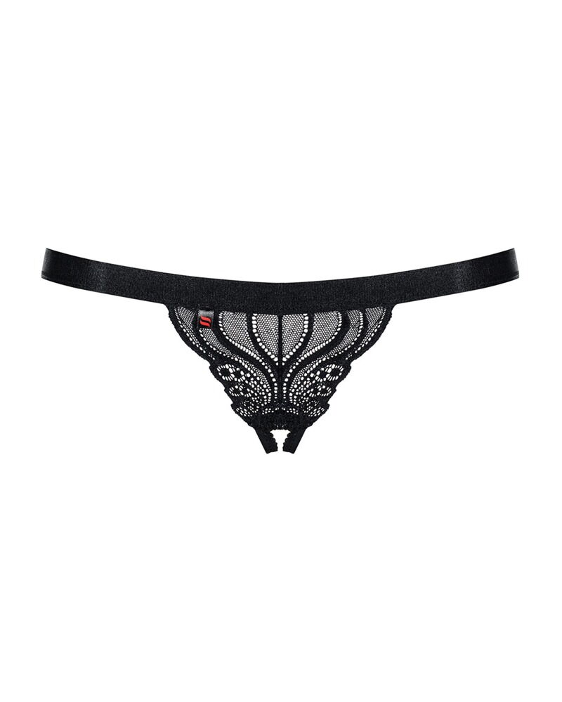 Ouvert-String aus Spitze
