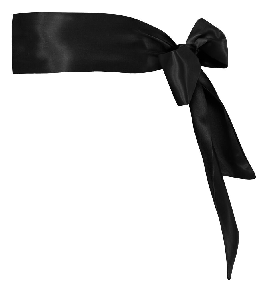 Bondage-Schal aus seidigem Satin