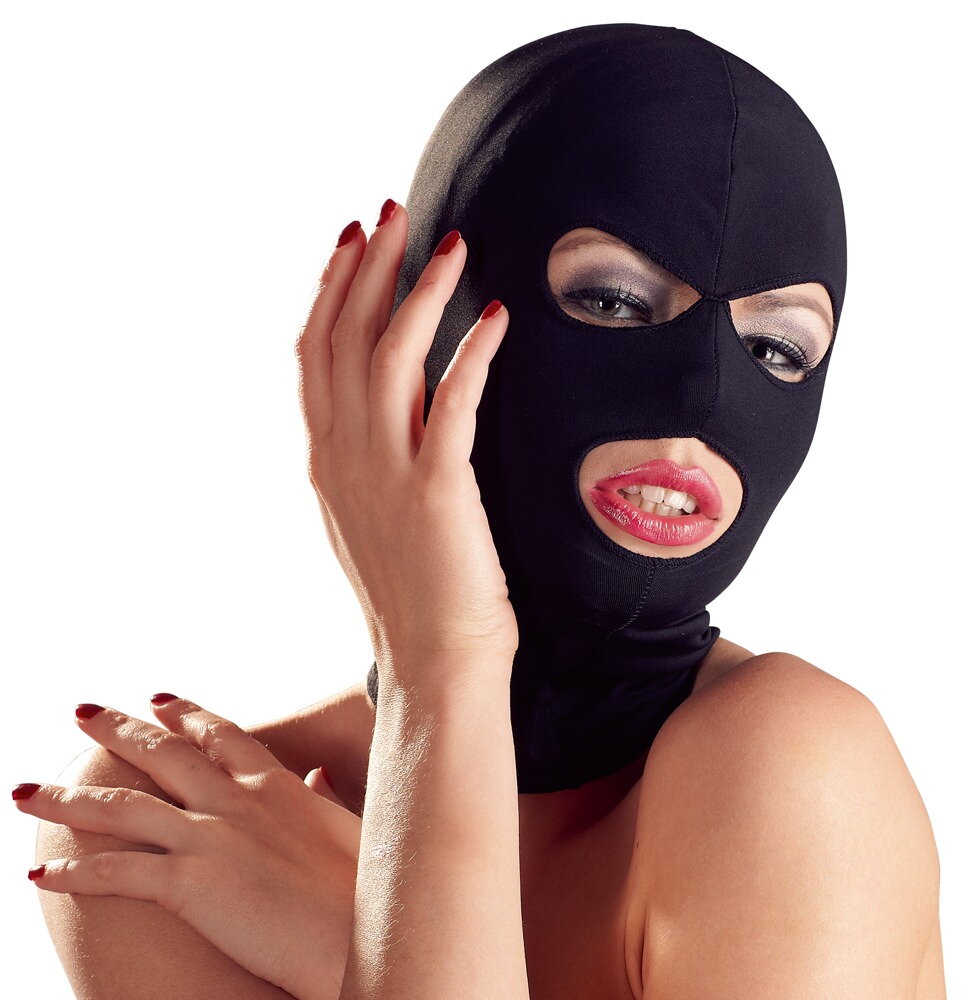 Kopfmaske aus weichem Stretchmaterial
