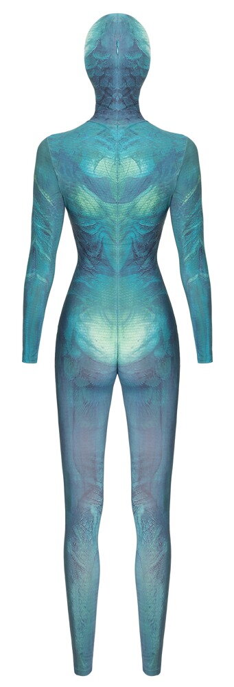 Overall „Beasty“ mit angenähter Kopfmaske