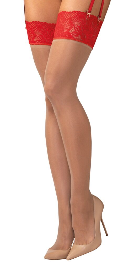 Straps-Strümpfe „Matildea“ zum Anclipsen