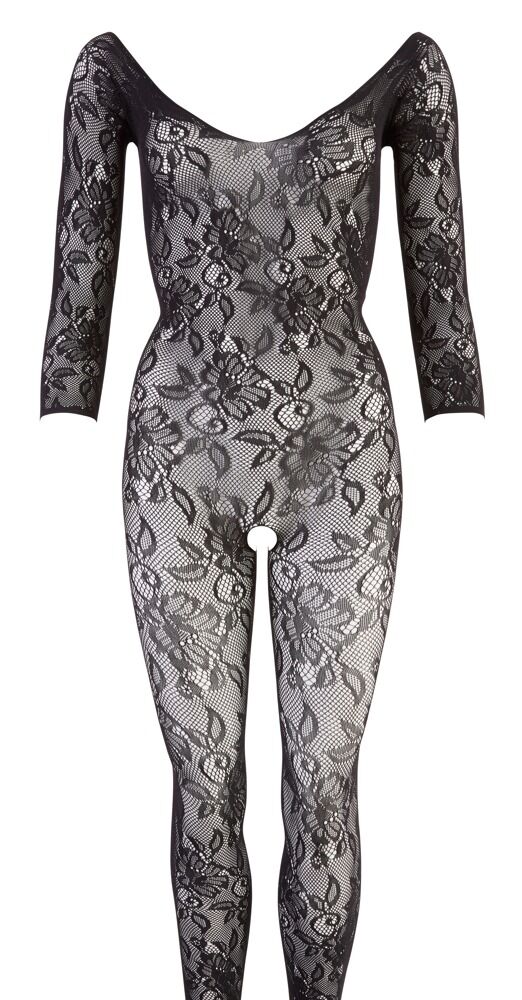 Spitzen-Catsuit ouvert