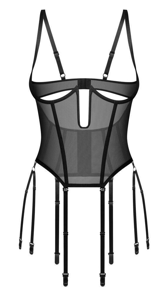 Straps-Corsage „Euphori“ aus Powernet