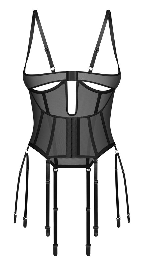 Straps-Corsage „Euphori“ aus Powernet