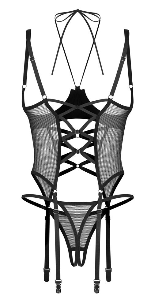 Strapshemd „Dominna“ inklusive Ouvert-String