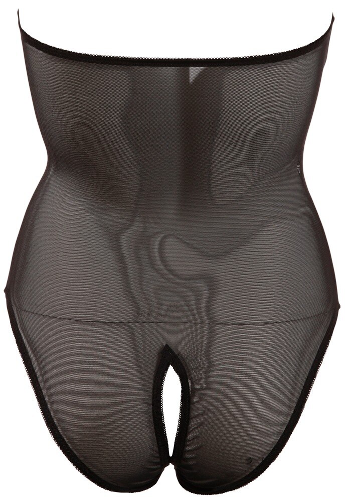 Ouvert-Body aus Spitze & Powernet